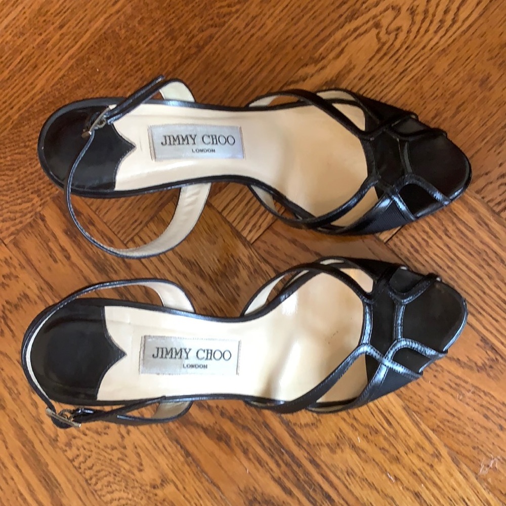 Great Jimmy Choo black heels